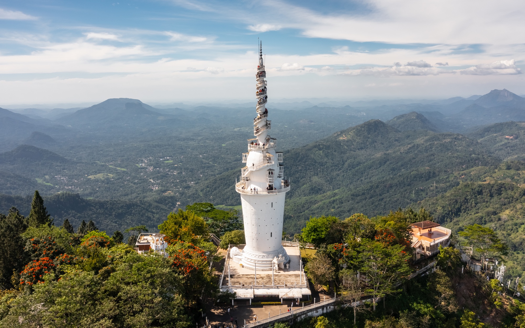 Ambuluwawa Tower in Sri Lanka
